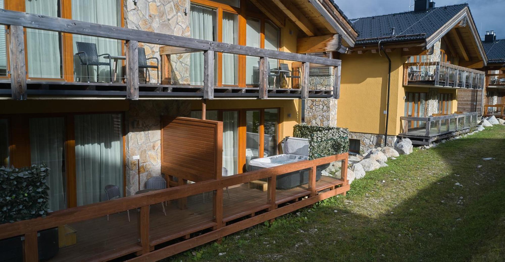Chalet Jasna Wellness Apartment Maxim Jacuzzi & Sauna Demänovská Dolina Buitenkant foto